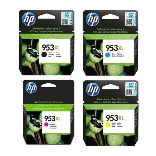 Buy HP 953XL High Yield Ink Cartridge Set - 4 Pcs in Egypt
