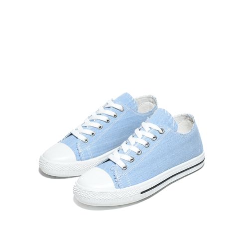 Buy Desert Basic Lace-Up Knit Flat Sneakers For Women in Egypt