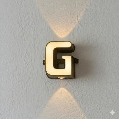 product_image_name-Generic-أبليك حائط مضيء حرف G - إضاءة ديكورية مودرن-2