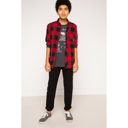 product_image_name-Defacto-Woven Bottom Trousers - Black-1