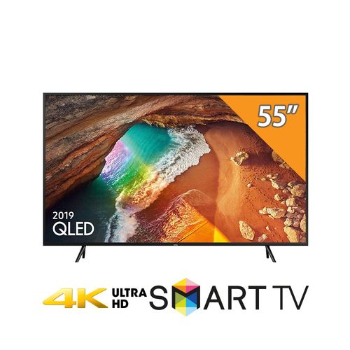 Samsung QA55Q60R - 55 بوصة QLED 4K UHD تلفزيون سمارت Quantum HDR