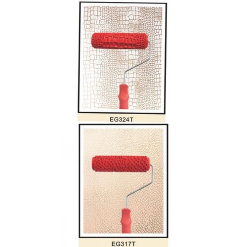 Crocodile Skin Pattern Paint Roller Decorative Embossed Texture Painting  Brushes