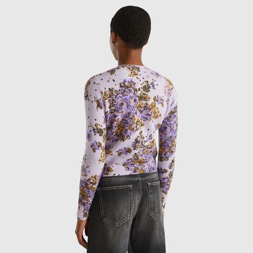 product_image_name-benetton- Floral Cardigan -2