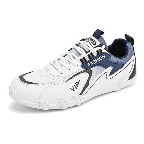 Buy White Men's Fashion Trend Simple and Versatile Comfortable and Casual Board Shoe in Egypt