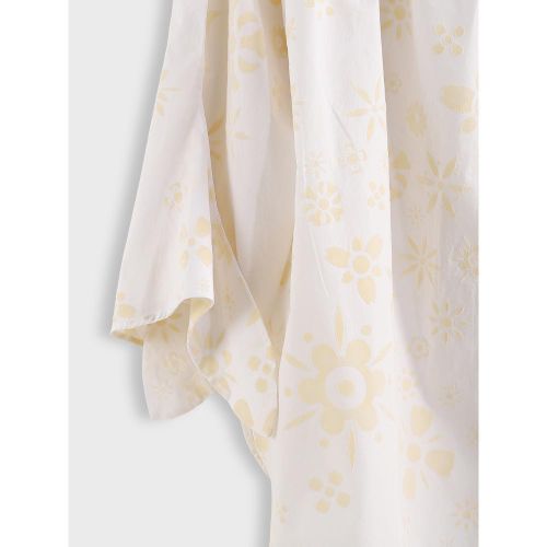 product_image_name-Desigual-بلوزة بيضاء وصفراء بنمط خاص بأكتاف مكشوفة-4