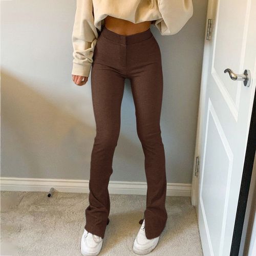 Fashion Stacked Leggings Joggers Stacked Sweatpants Women Ruched