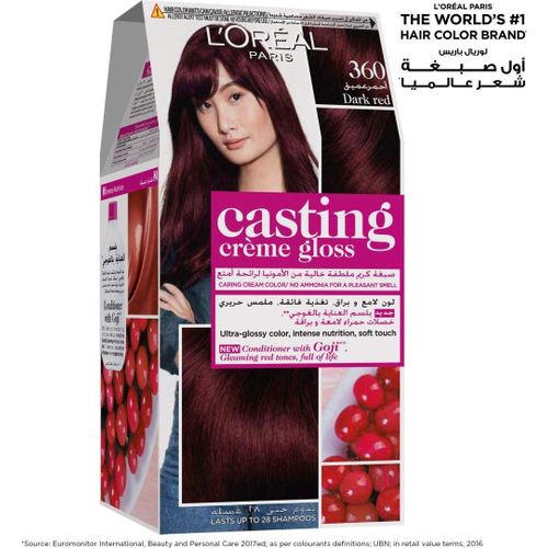 L Oreal Paris Casting Creme Gloss Hair Color Black Cherry 360 Price In Egypt Jumia Egypt Kanbkam