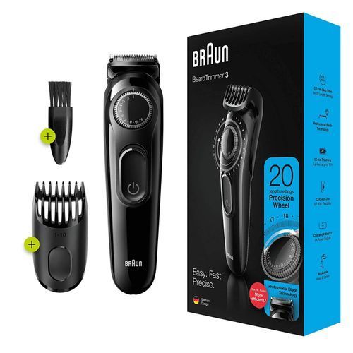 beard trimmer with dial
