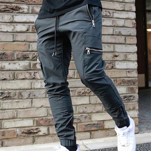 Mens skinny cheap jogger sweatpants