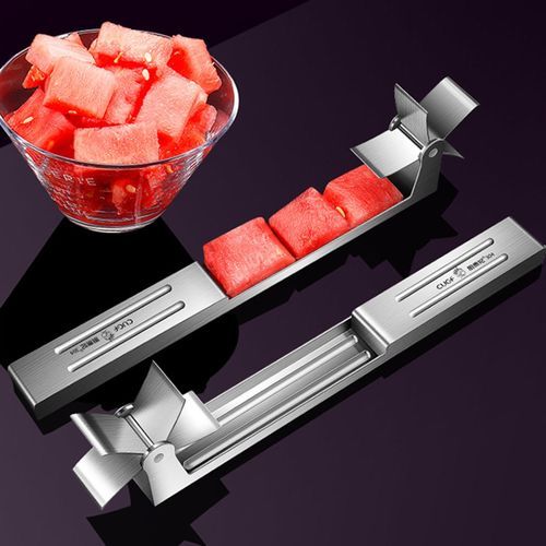 Generic (A)Watermelon Cutter Cutting Tools Steel Fruit Slicer