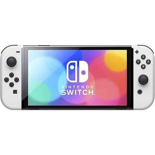 Nintendo جهاز نينتندو سويتش - طراز أوليـد مع وحدات تحكم جوي-كون بيضاء (نسخة الإمارات) - image 3