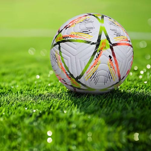 product_image_name-Generic-كرة قدم احترافية حجم 5 – تصميم ضربات فرشاة ملونة بسطح محكم للقبضة – مثالية للتدريب والمباريات واللعب الترفيهي – متانة عالية ومرونة – مناسبة للشباب واللاعبين البالغين-2