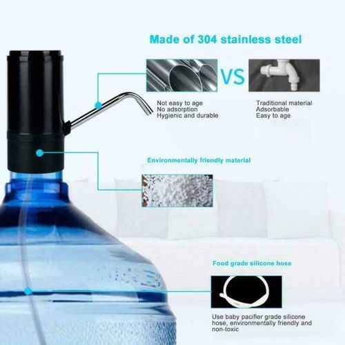 Generic Automatic Water Bottle Pump With Electric Charge - image 4