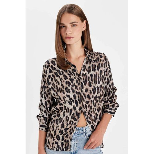 product_image_name-Defacto-قميص تايجر كم طويل بوبلين قصة عادية-1