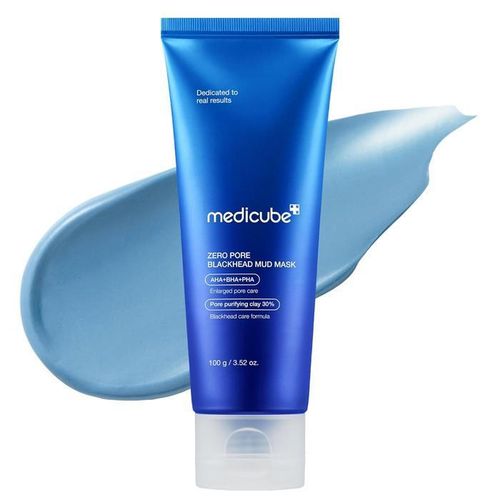 product_image_name-Medicube-Zero Pore Blackhead Mud Mask 100g – Deep Cleansing, Pore Care & Oil Control-1