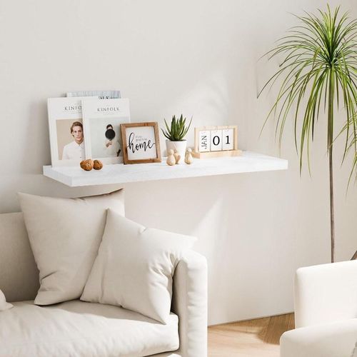 product_image_name-Home Gallery-رف حائطي من معرض المنزل مع حوامل متينة مقاس 120*40 أبيض-1