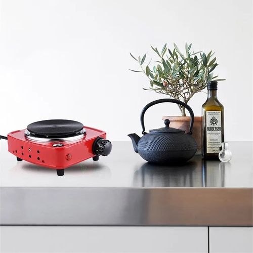 اشتري City Electric Hot Plate Burner - 500 Watt / Red (HMA-1009) في مصر