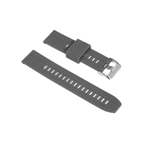 product_image_name-Generic-سوار ساعة سيليكون مقاس 22 مم متوافق مع هواوي GT4 46 مم/GT3 46 مم/GT3 Pro/Watch 3/GT2e/GT2 Pro/GT2 42 مم 46 مم، سوار بديل لساعة سامسونج جالاكسي واتش 3 45 مم/جير S3، - رمادي غامق-2