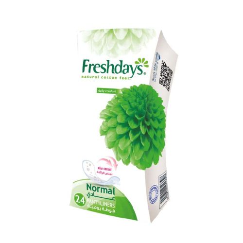 Buy Freshdays Daily Comfort Scented Normal PantyLiners - 24 Pads in Egypt