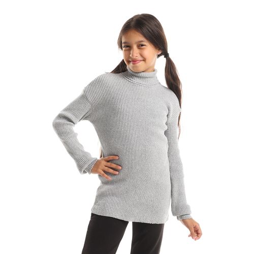 اشتري Caesar Girls Wool Pullover With High Neck في مصر