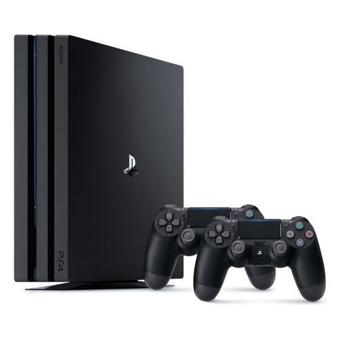 Sony PlayStation 4 Pro - 1 تيرا بايت مع جهاز تحكم إضافي