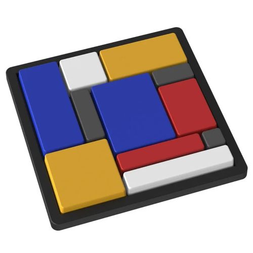 Generic Intelligence Challenge - Puzzle Game - Mondrian Game - image 2