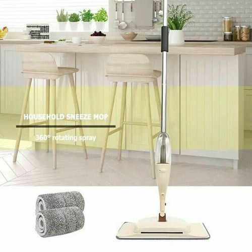 Microfiber Spray Mop + Refill - 2 Pcs + Cleaning Dust