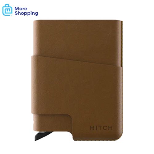 اشتري Hitch CUT-OUT Cardholder - RFID Block Featured - Handmade Natural Genuine Leather - Havan في مصر