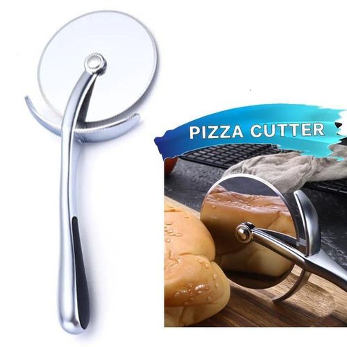 product_image_name-Generic-Pizza Cutter with Cutting Wheel, Sharp Stainless Steel Blade and Non-Slip Silicone Handle, Very Easy to Clean-5