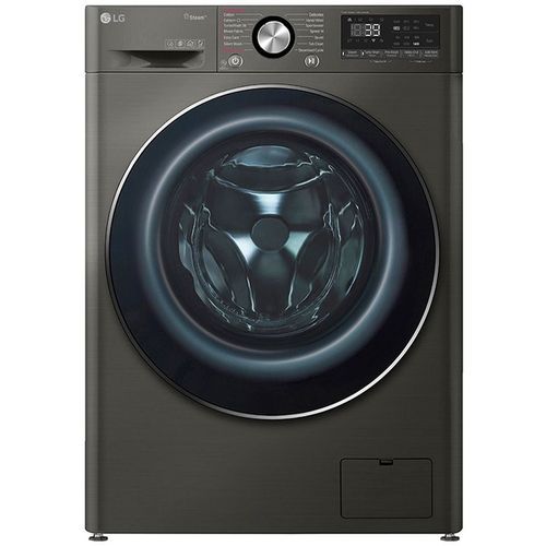 اشتري LG F4R5VYG2E Vivace Front Loading Automatic Washing Machine - 9 Kg - Black في مصر