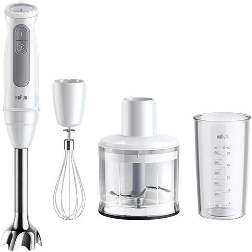 product_image_name-Braun-براون خلاط يدوي MultiQuick 5 موديل MQ50236M، قدرة 1000 وات، 21 سرعة + تربو، مفرمة 500 مل، كوب قياس 600 مل، لون أبيض-1