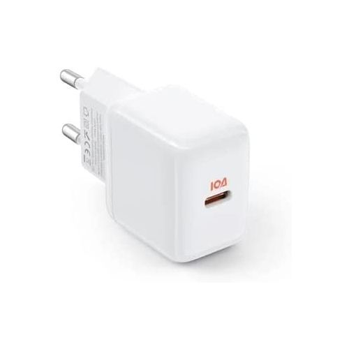 Buy JSAUX Wall Charger 20W PD Mini Charger White                in Egypt