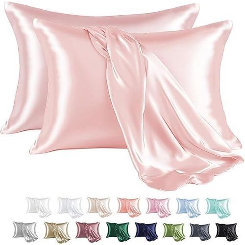 product_image_name-Belle Taille-كيس مخدة ساتان سيجنولا للعناية بالشعر والبشرة – عدد 2 قطعة – مقاس كوين – غطاء مخدة ساتان حريري(50 * 70 سم – لون خوخي)-1