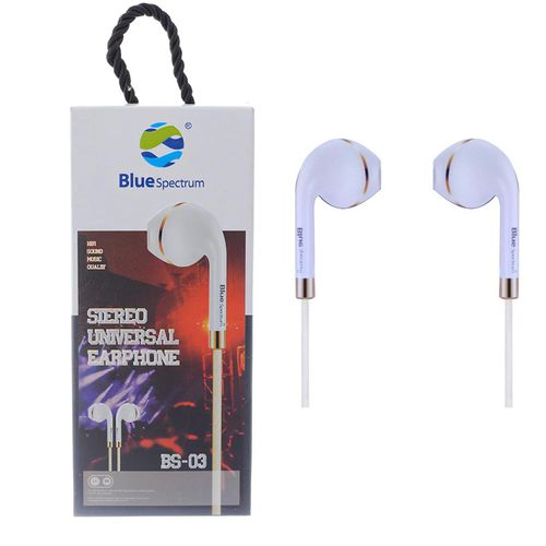 product_image_name-Blue Spectrum-BS-03 In-Ear Wired 3.5mm Jack Pure Sound Universal Earphones - White-2