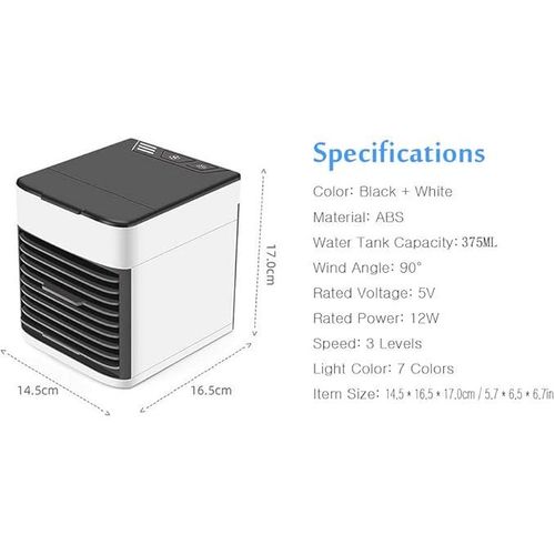 product_image_name-Generic-مبرد هواء شخصي محمول ورطب مناسب للمكتب والمنزل - مروحة مكيفة صغيرة-3