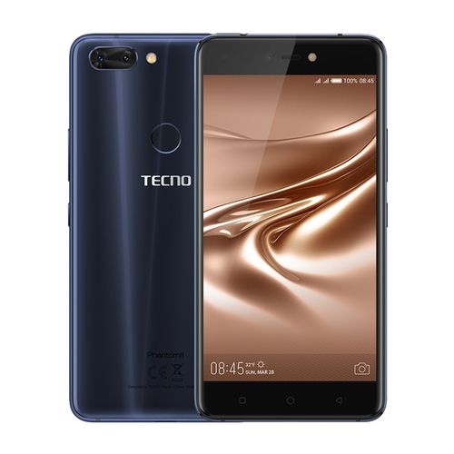 Tecno Phantom 8 - موبايل ثنائي الشريحة 5.7 بوصة - 64 جيجا بايت - 4G - أزرق