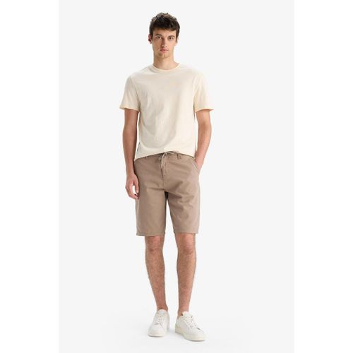 product_image_name-Defacto-Man Regular Fit Bermuda - Vison-1