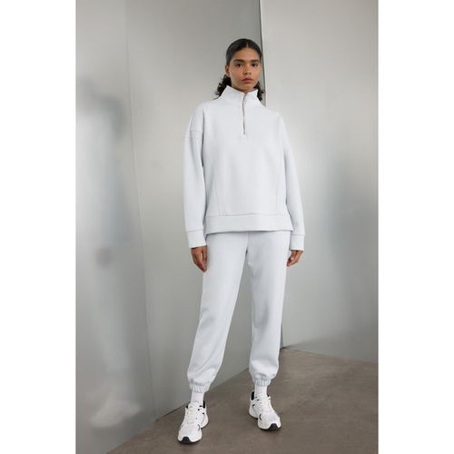 product_image_name-Defacto-Woman DeFactoFit Oversize Fit Scuba Fabric Sports Sweatshirt-3