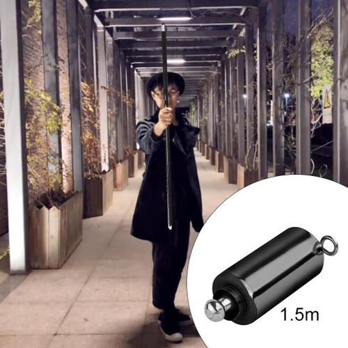 Retractable Metal Magic Pocket Staff Magic Wand 110cm Handheld