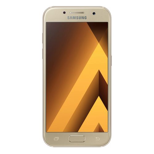 Samsung جالاكسي A5 (2017)- موبايل ( شريحة فردية 5.2 بوصة يدعم 4G - ذهبي