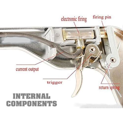 product_image_name-Generic-ولاعة مطبخ سبارك-إل الأصلية اليابانية، معدن كبير، للموقد - لون فضي-7