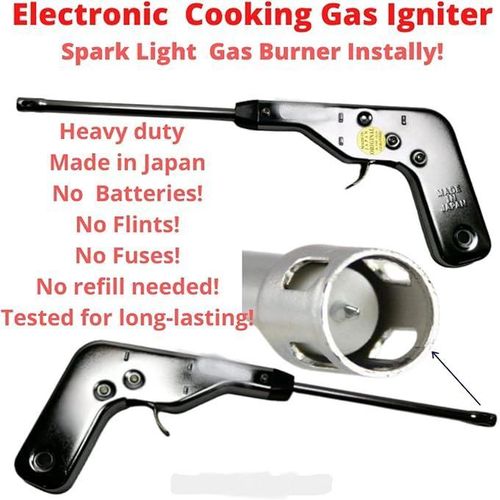 product_image_name-Generic-ولاعة مطبخ سبارك-إل الأصلية اليابانية، معدن كبير، للموقد - لون فضي-8