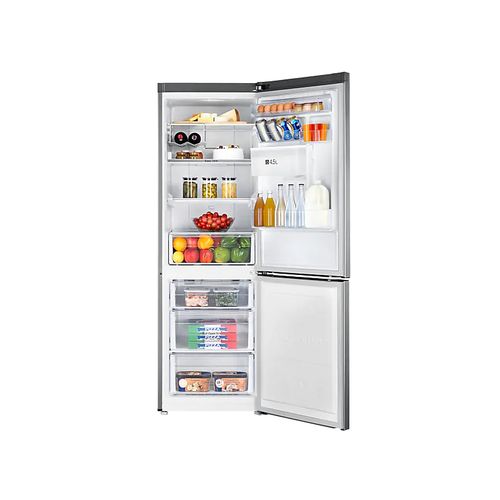 Samsung RB33J3830SS/MR ثلاجة بفريزر سفلي مع تقنية نو فروست - 321 لتر
