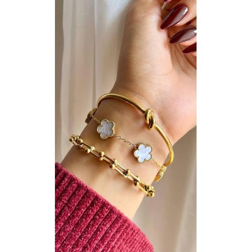 Bracelet Set for Women, 3Pcs Stackable Bangle Set with