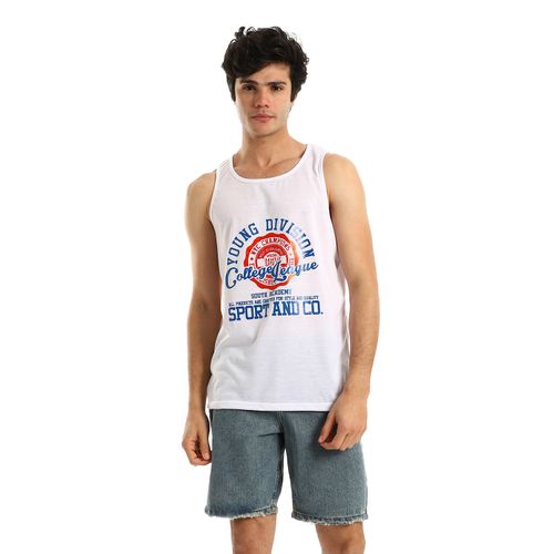 Buy Caesar Front Printed Sportive Tank Top For Mens in Egypt