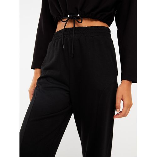 product_image_name-LC Waikiki-بنطلون رياضي للنساء بخصر مطاطي - أسود جديد-5