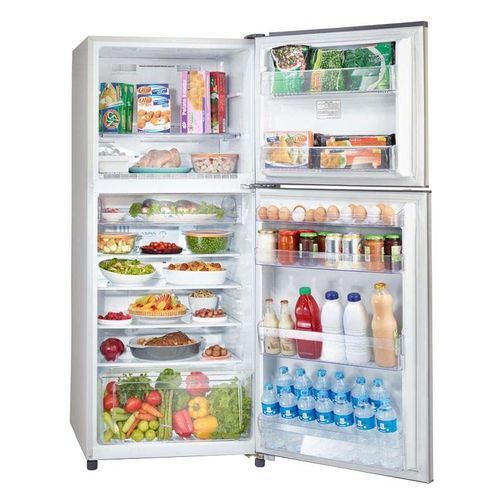 Buy Toshiba Refrigerator-No Frost 355 L-Champagne-Circular Handle GR-EF40P-J-cChampagneChampagne in Egypt