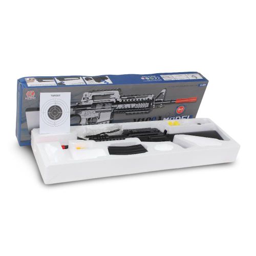 Generic Toy Action Blaster with Target Sheet