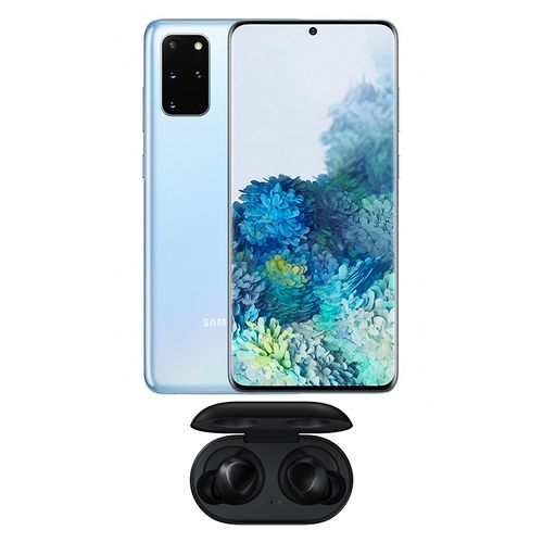 Samsung Galaxy S20+ - 6.7-inch 128GB/8GB Dual SIM 4G Mobile Phone - Cloud Blue + Gifts