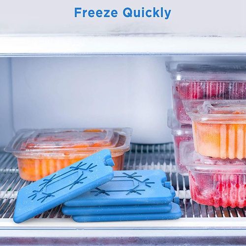 Buy Ice Packs for Lunch Box to Reusable Ultra to Thin Freezer Packs to Long to Lasting Cool Packs for Coolers, Keep Food Fresh,8Pack in Egypt